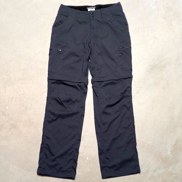 LL Bean Women's Convertible Nylon Cargo Pants Zip Off Shorts Size 2 (Fits 28x30) - Picture 1 of 9